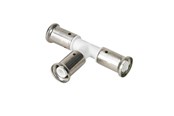 Alu-pex systemer - Henco pres tee pvdf 20 x 20 x 20 mm - 9PKW-202020