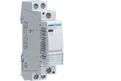 Komponenter til tavler og kasser - Hager Kontaktor 25a 1 sl 230vac 1m - ESC125
