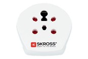Kabler - diverse - SKross Country Adapter - India / Israel / Denmark to Europe - 1.500217-E