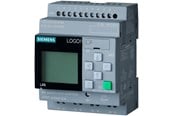 PLC, HMI, IOT og Industri - Siemens Logo! 24ce,logisk modul, display pu/i/o: 24v/24v/24v transistor, 8di (4ai)/4do - 6ED1052-1CC08-0BA0