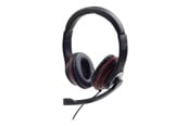 Hovedtelefoner/headset - Gembird MHS-03-BKRD - headset - MHS-03-BKRD