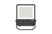 Lamper - Go-Dolphin Dolphin slim projektør 30.000lm/200w 90° ip66, sort - GL GD-F034T-D-P-S