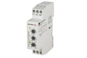 Komponenter til tavler og kasser - Carlo Gavazzi Niveauforstærkerrelæ 1 niveau 24vac/dc med timer din-skinne 8a relæ b: 18mm - CLD1EA1CM24