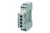 Komponenter til tavler og kasser - Carlo Gavazzi Tidsrelæ taktgivere 24vdc & 24-240vac 01s-100t byggebredde: 175 mm - DCB51CM24