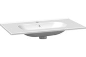 Badeværelsesmøbler - Dansani kantate porcelænsvask 81 cm hvid - 531908003