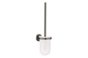 Badeværelsestilbehør - Grohe  Essentials Toiletbørste + holder, børstet hard graphite - 40374AL1