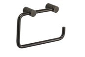 Badeværelsestilbehør - Pressalit Toiletpapirholder, sort krom - Q50200
