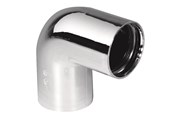 Reservedele & tilbehør til armaturer - Purus vinkel 90° 32 mm forkromet pp/tpe - 752014-033