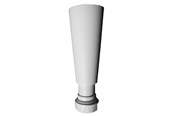 Reservedele & tilbehør til armaturer - Purus Afløbstragt med omløber 11/4x32 mm - 750466-011