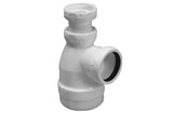 Reservedele & tilbehør til armaturer - Purus Pungvandlås purus plast  1 1/4 x 40 hvid - 750411-052
