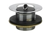 Reservedele & tilbehør til armaturer - Viega Bundventil t/badekar 1 1/4" x 42 mm, krom - 121853
