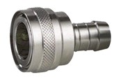 Slanger, koblinger, beslag og tilbehør - Nito 1/2" Rustfri Koblingshus med 1/2" slangespids - 5450SA3