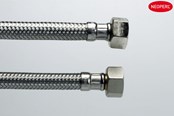 Reservedele & tilbehør til armaturer - Neoperl tilslutningsslange 1/2x1/2 400 mm rustfri flet - 36041404001
