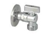 Fittings - GPA Flowsystem MINI 041 Vinkelventil med kontraventil og roset 1/2" x 3/4" - 744407233