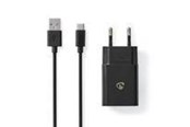 Mobil - Adaptere & Opladere - Nedis USB-C 2.4A cable - WCHAC242ABK