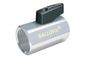 Fittings - Broen Ballofix 1/2" muffe/muffe med håndtag - 43100800-226002