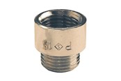 Fittings - Unite haneforlænger 15 mm x 3/4" rå - 743171616