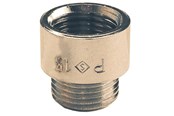 Fittings - Unite haneforlænger 20 mm x 1/2" krom - 743171020