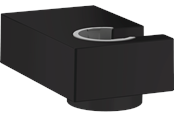 Brus og monteringstilbehør	 - Hansgrohe Porter E bruserholder, mat sort - 28387670