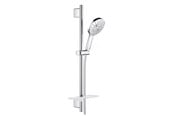 Brus og monteringstilbehør	 - Grohe Rainshower SmartActive 130 brusesæt, 3 stråletyper, krom - 26546000