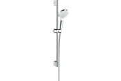 Brus og monteringstilbehør	 - Hansgrohe crometta 1jet brusesæt 65 cm hvid/krom - 26533400