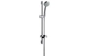 Brus og monteringstilbehør	 - Hansgrohe Croma 100 brusersæt med sæbeskål, 65 cm, 1 stråletype, krom - 27717000