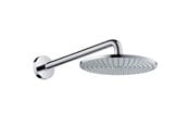 Brus og monteringstilbehør	 - Hansgrohe Raindance S 240 hovedbruser med bruserbøjning, 1 stråletype, krom - 27474000