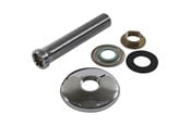 Brus og monteringstilbehør - Megatherm Tilgangsstykke 120 mm ll 3/4" x 1/2" med roset Ø70 - 728214004