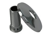 Brus og monteringstilbehør - Megatherm Tilgangsstykke 45 mm ll 3/4" x 1/2" nippel med roset - 728206004