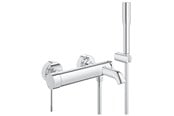 Blandingsbatterier og armaturer - Grohe Essence kar-/brusearmatur med bruser, krom - 33628001