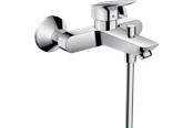 Blandingsbatterier og armaturer - Hansgrohe Logis kar-/brusearmatur, krom - 71400000