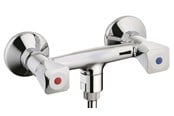 Blandingsbatterier og armaturer - Børma Standard brusearmatur, krom - B7535AA