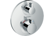 Blandingsbatterier og armaturer - Hansgrohe Ecostat S termostatarmatur til indbygning, krom - 15758000