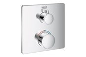Brus og monteringstilbehør - Grohe Grohtherm Forplade til Rapido SmartBox hovedbruser + håndbruser, krom - 24079000