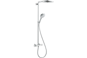 Brus og monteringstilbehør	 - Hansgrohe Raindance S Showerpipe 300 brusesystem, 1 stråletype, krom - 27114000