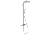 Brus og monteringstilbehør	 - Hansgrohe Crometta S Showerpipe 240, 1 stråletype, krom - 27268000