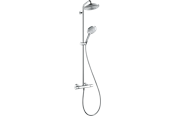 Brus og monteringstilbehør	 - Hansgrohe Raindance S Showerpipe 240 brusesystem, 1 stråletype, krom - 27116000