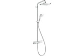 Brus og monteringstilbehør	 - Hansgrohe Croma E Showerpipe 280 brusesystem, 1 stråletype, krom - 27660000