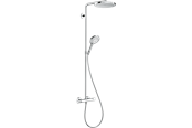 Brus og monteringstilbehør	 - Hansgrohe Raindance Select S Showerpipe 240 brusesystem, 1 stråletype, krom - 27633000
