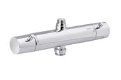 Blandingsbatterier og armaturer - Damixa Osier Thermixa 100 kar-/brusearmatur, krom - 574910000