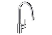 Blandingsbatterier og armaturer - Grohe Feel køkkenarmatur med udtræk, krom - 31486001