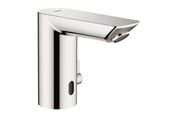 Blandingsbatterier og armaturer - Grohe BauCosmo E berøringsfrit håndvaskarmatur med temperaturregulering, 6V, krom - 36451000