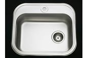 Vaske - Juvel Intra juvel køkkenvask bk480b1-r02 480 x 340 mm rustfri stål - BK480B1-R02