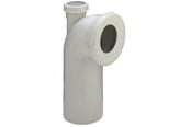 Toiletter, sæder, bideter og reservedele - Viega Klosetbøjning 90° med 50 mm studs kunststof/hvid - 109462