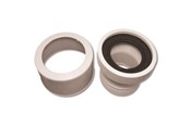 Toiletter, sæder, bideter og reservedele - Megatherm Toilettilslutning excentrisk 20 mm - 617854227
