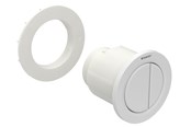 Installationssystemer - Geberit betjeningsplade omega01 hvid til gips - 116.050.11.1