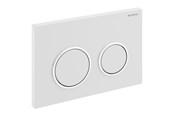 Installationssystemer - Geberit Betjeningsplade geberit kappa21, hvis/blank/hvid - 115.240.KJ.1