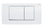 Installationssystemer - Geberit betjeningsplade twinline 30 hvid - 115.899.KJ.1