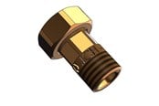Måleinstrumenter - JCH Jch målerforskruning 2086 1 x 34 x 50 mm rødgods - 484915-406