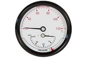 Måleinstrumenter - Erik Færgemann Hydrotermometer 1/2xø80 0-40mvs/20-120°c - 481073-044